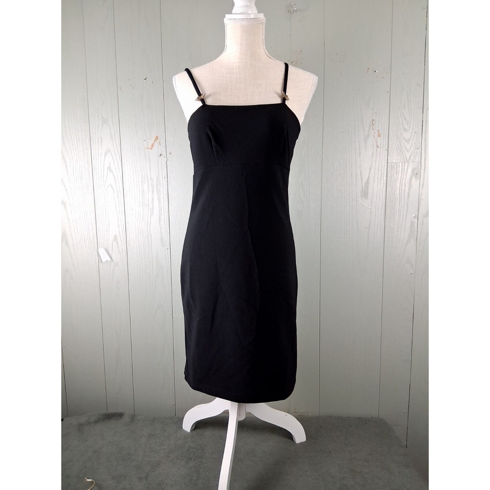 Vintage Y2K 90s Rocket Candy Dress M Black Grunge‎ Fairy Whimsigoth Butterfly